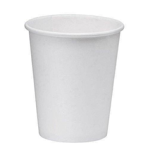 NYHI 300-Pack 6 oz. White Paper Disposable Cups – Hot/Cold Beverage Drinking Cup for Water, Juice, Coffee or Tea – Ideal for Water Coolers, Party, or Coffee On the Go’ - NY-HI