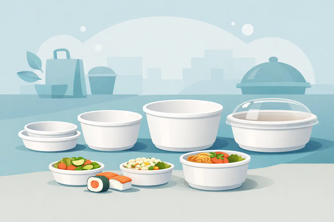 Disposable Bowl Sizing Guide for Food Service
