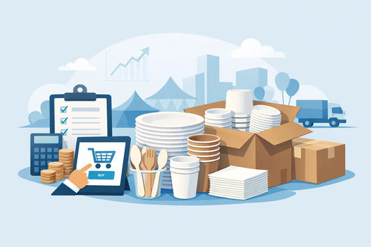 How to Buy Bulk Disposable Tableware for Events