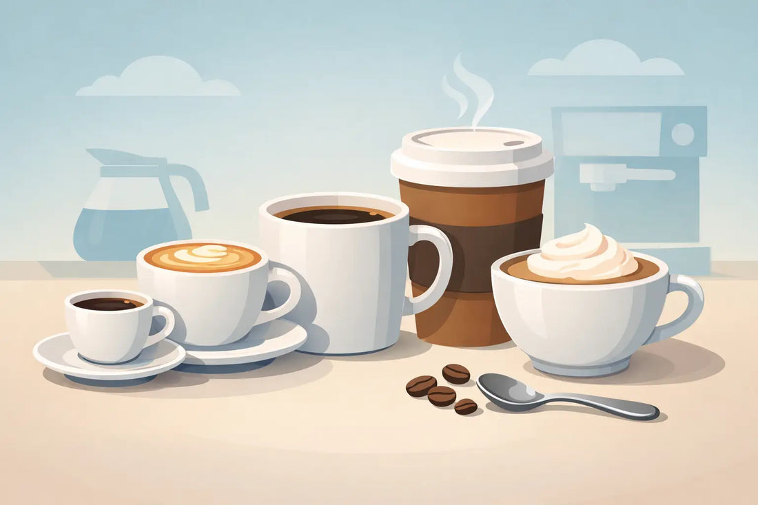 Guide to Coffee Cup Sizes for Service