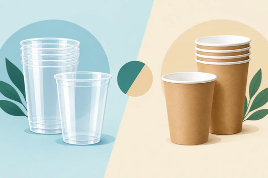 Plastic Cups Versus Paper Cups for Service