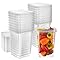 NYHI 32 OZ TALL SQUARE CONTAINERS 20 pack - Singleware 