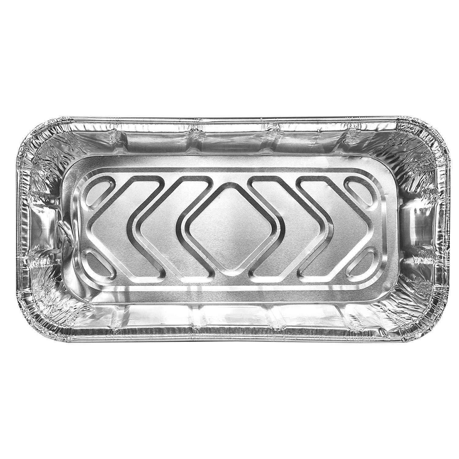Thick Aluminum Loaf Pans (30 Pack, 8 x 4 Inches) | 2 Lb. Mini Baking Pans for Bread, Lasagna, Meatloaf, Cake | Heavy Duty Disposable Oven Bake Tin for Cooking & Food Storage - NY-HI