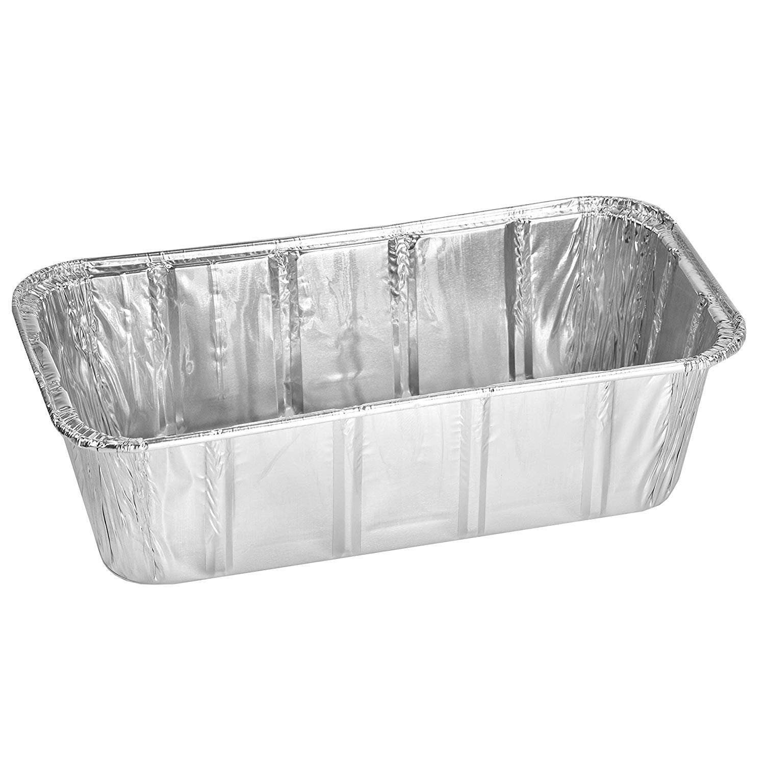 Thick Aluminum Loaf Pans (30 Pack, 8 x 4 Inches) | 2 Lb. Mini Baking Pans for Bread, Lasagna, Meatloaf, Cake | Heavy Duty Disposable Oven Bake Tin for Cooking & Food Storage - NY-HI